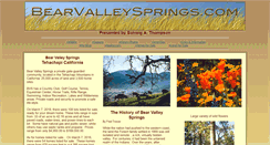 Desktop Screenshot of bearvalleysprings.com